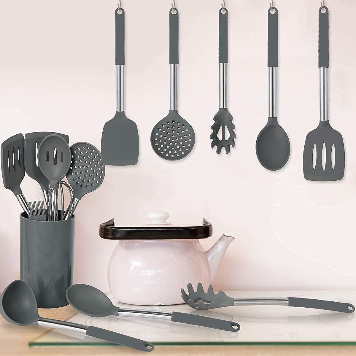 20 Pcs Silicone Cooking Utensil Set for Kitchen (BPA Free) - John Cootes