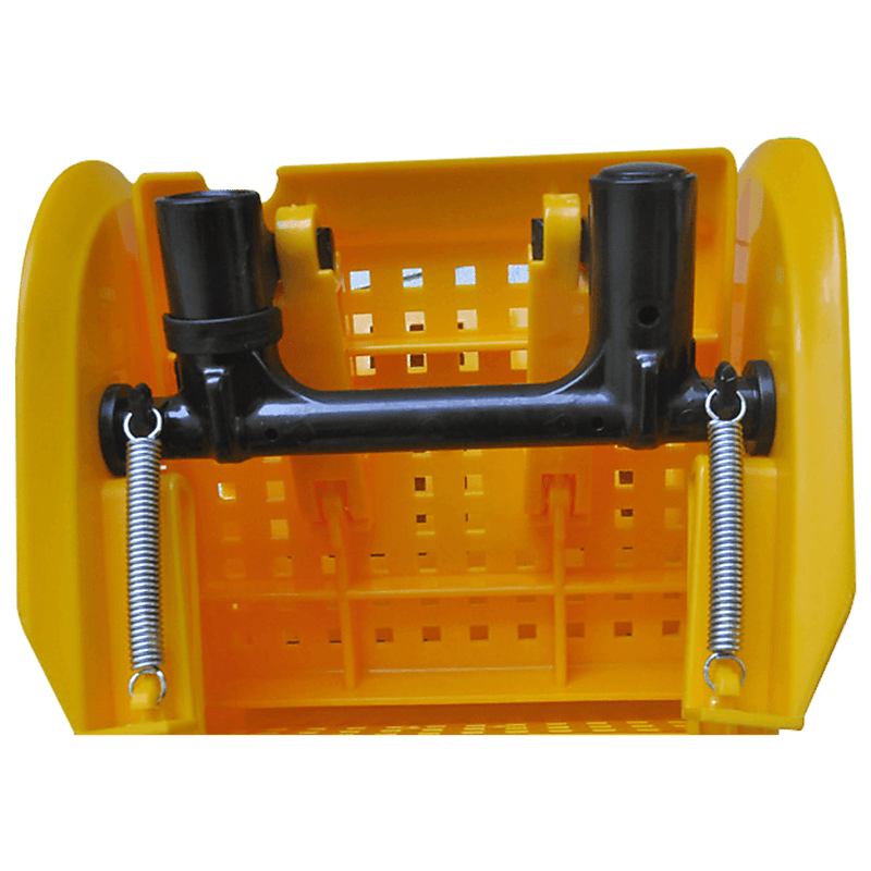 20L Deluxe Mop Wringer Bucket Side Press Janitor Commercial Cleaning - John Cootes