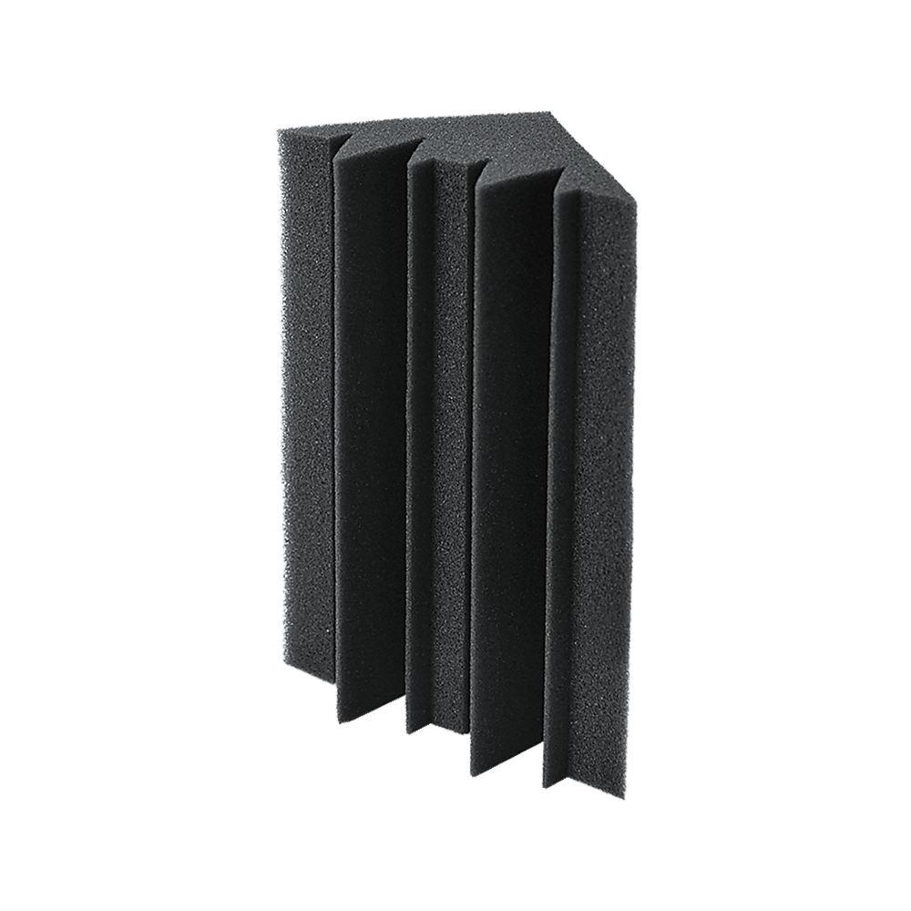 20pcs Studio Acoustic Foam Corner Bass Trap Sound Absorption Treatment Proofing - John Cootes