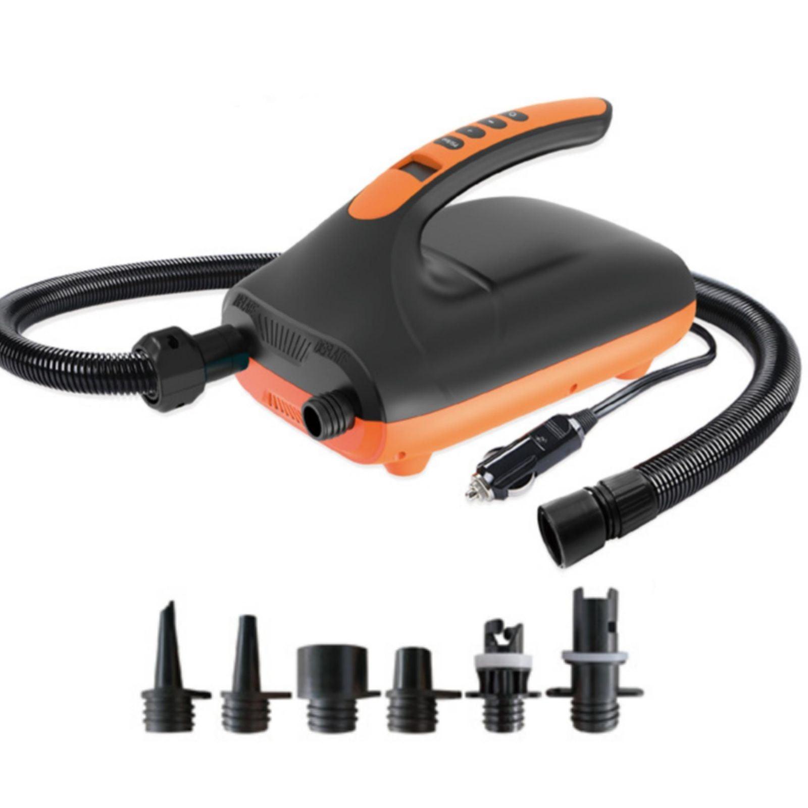 20psi Dual Stage Electric Air Pump for Inflatable Boat SUP Kayak High Pressure - John Cootes