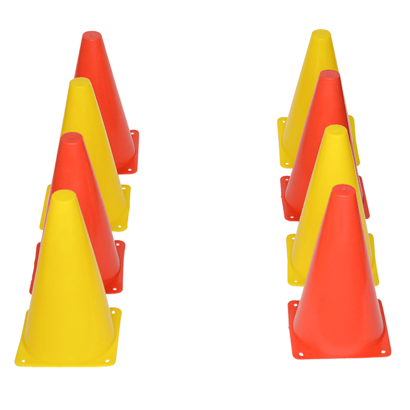 230mm Training Cones Set Witches Hat Football Soccer Rugby Traffic - John Cootes