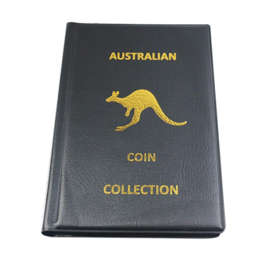 240 Coins Australian Coin Holder Album Storage Book Souvenir Collection Folder - John Cootes