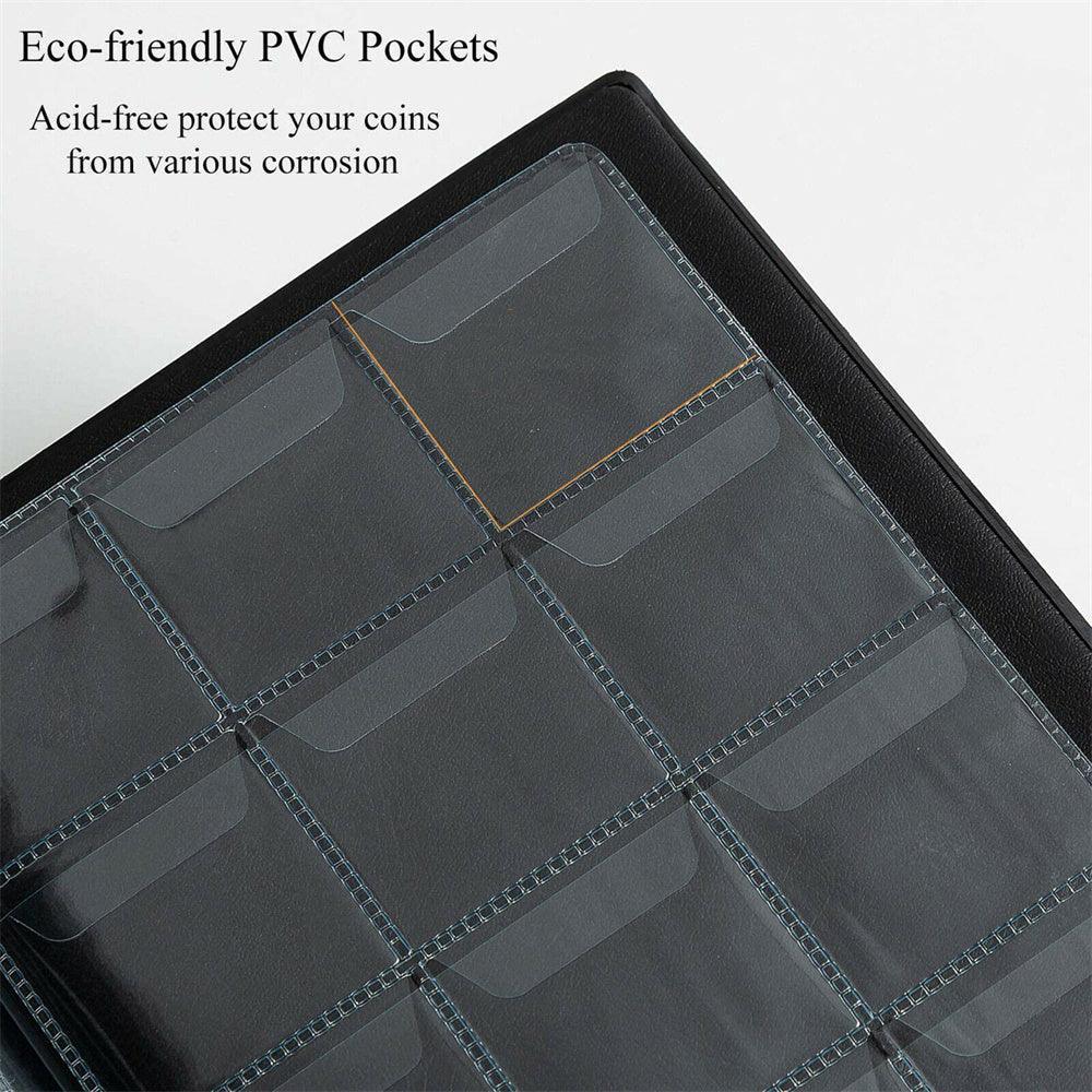 240 Coins Australian Coin Holder Album Storage Book Souvenir Collection Folder - John Cootes