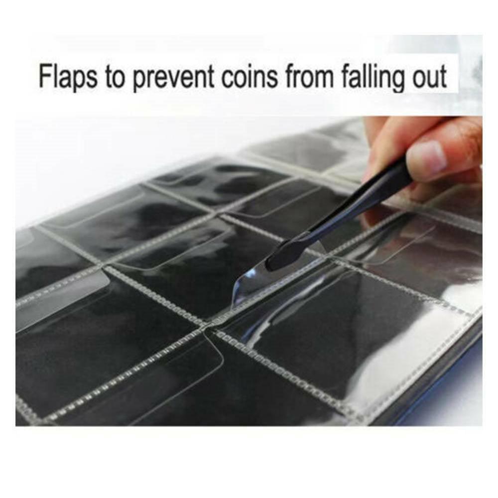 240 Coins Australian Coin Holder Album Storage Book Souvenir Collection Folder - John Cootes