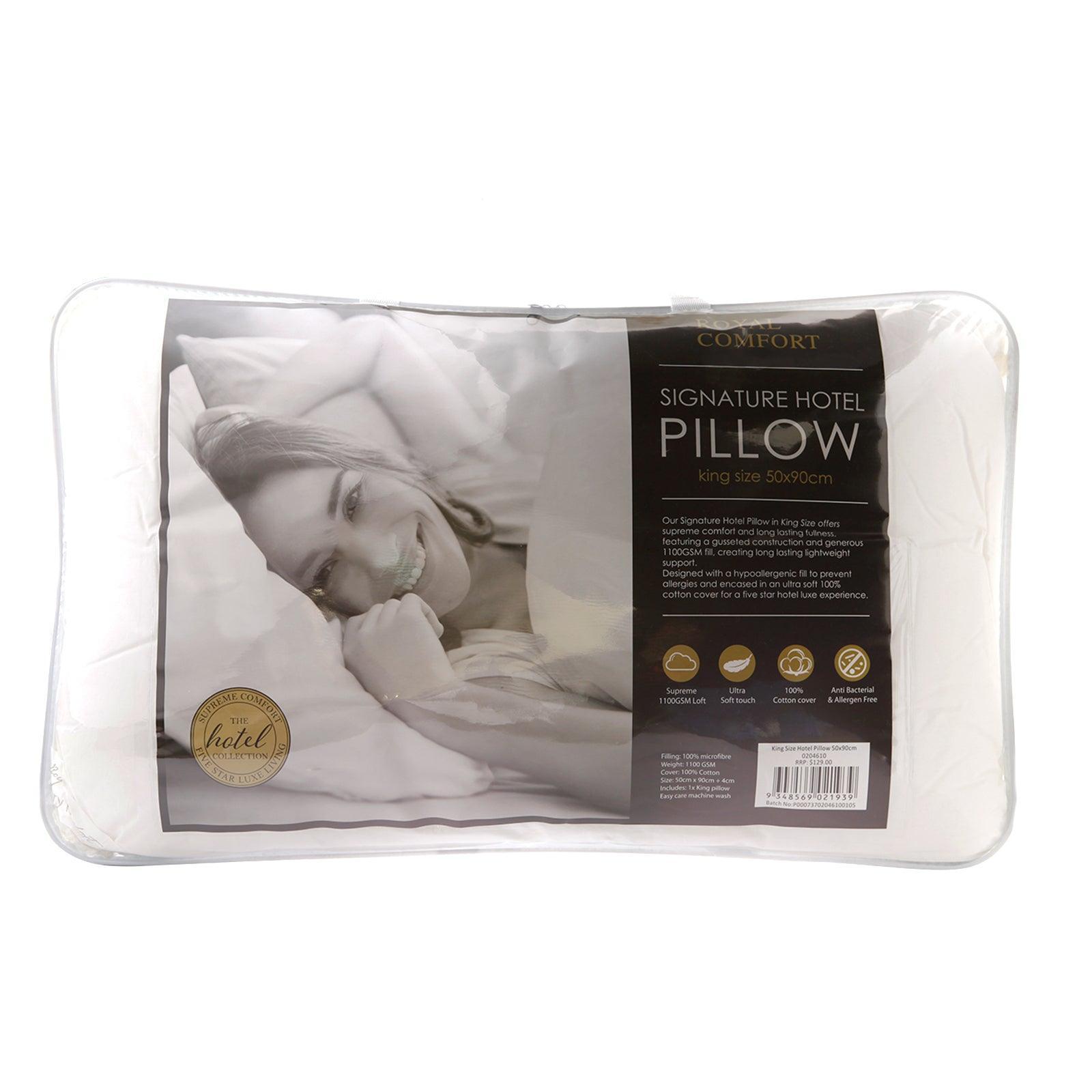 250GSM Bamboo Blend Quilt With 1100GSM Hotel Pillow Bedding Set - Double - John Cootes