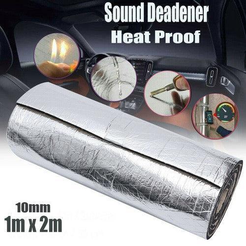 2M*1M 10mm Sound Deadener Car Heat Shield Insulation Deadening Noise Proofing Foam - John Cootes