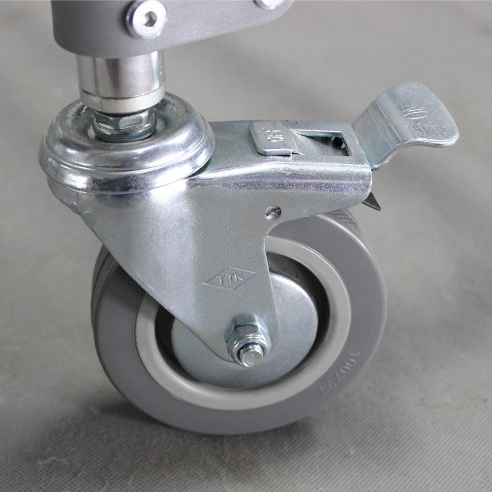 3-in-1 Mobile Rolling Chair Wheelchair Commode Bedside Toilet Chair Shower Chair - John Cootes