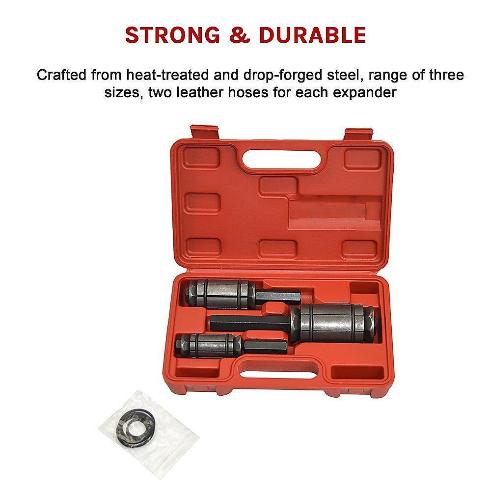 3 Piece Tail Pipe Expander Set Muffler Exhaust Pipe Dent Remover Tool Kit - John Cootes