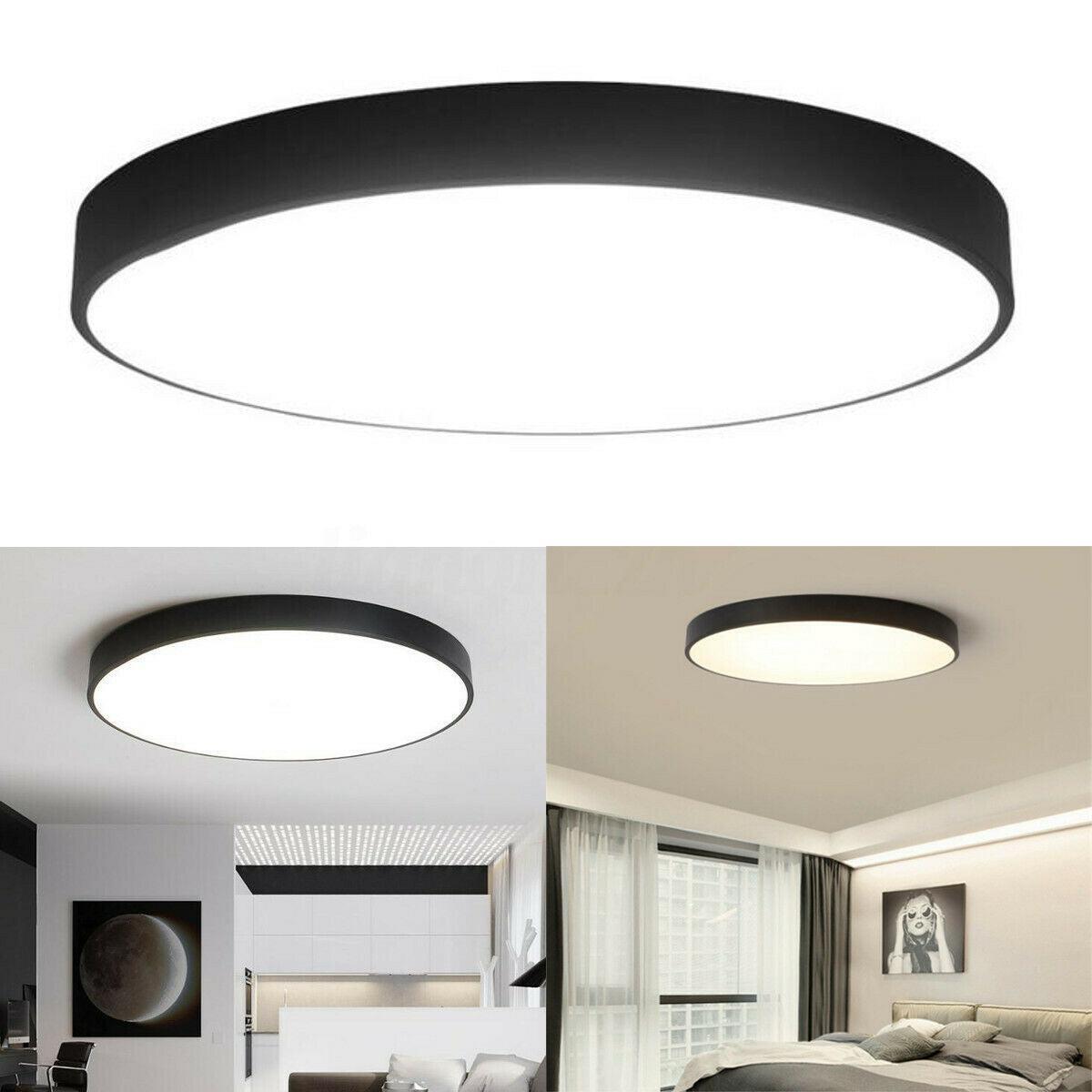 30CM LED Ceiling Light Modern Surface Mount Flush Panel Downlight Ultra-thin - John Cootes