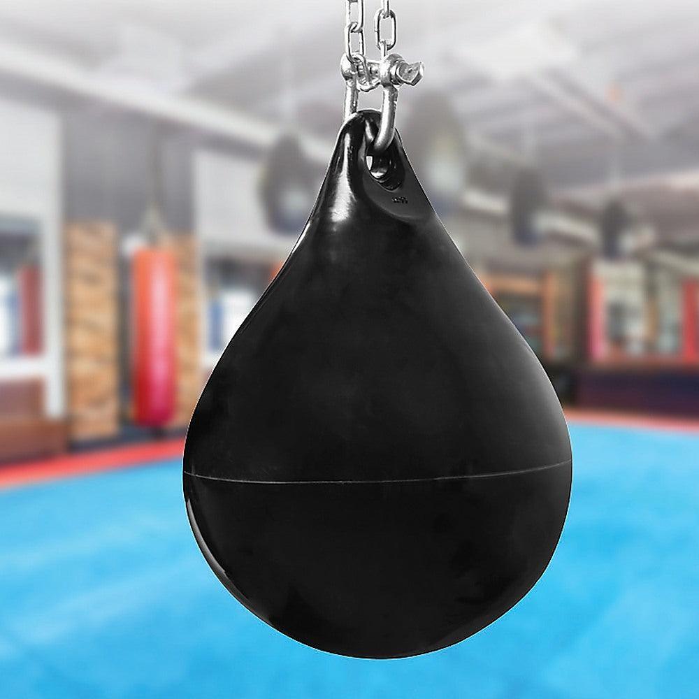 30L Water Punching Bag Aqua with D-Shackle and Chain - John Cootes