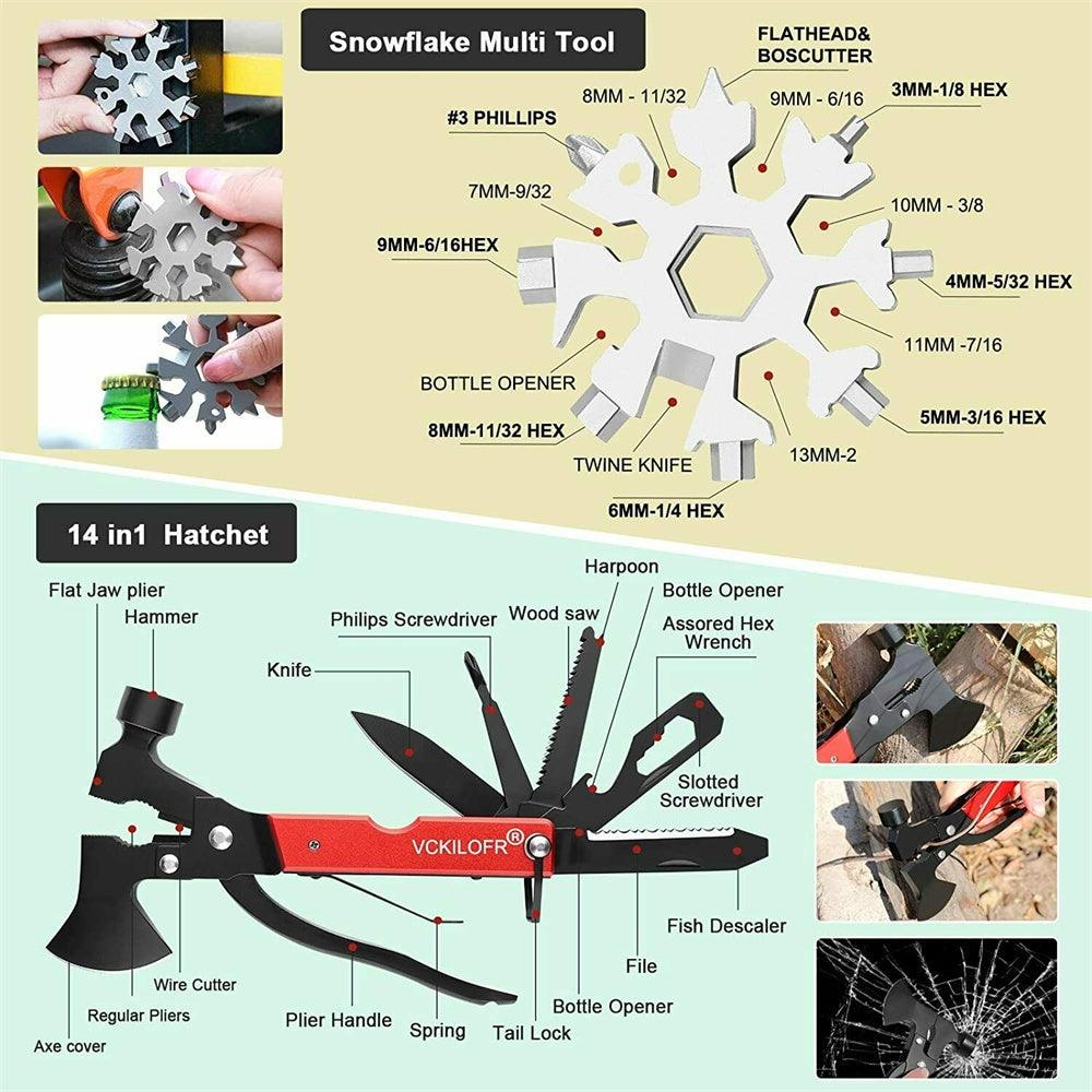 32 In 1 Emergency Survival Equipment Kit Camping SOS Tool Sports Tactical Hiking - John Cootes