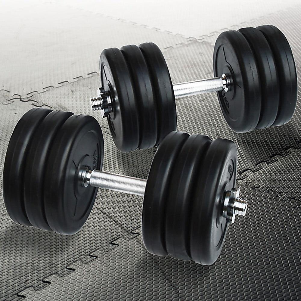 35KG Dumbbell Adjustable Weight Set - John Cootes