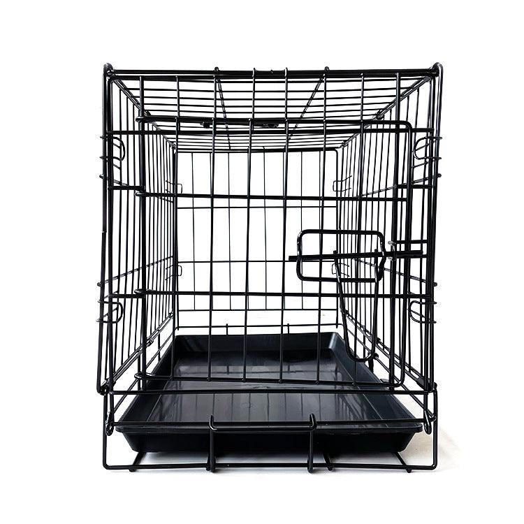 36" Pet Dog Cage Kennel Metal Crate Enlarged Thickened Reinforced Pet Dog House - John Cootes