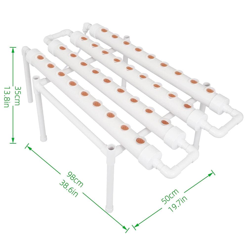 36 Sites Hydroponic Grow Tool Kits Vegetable Garden System 220V Water Pump - John Cootes