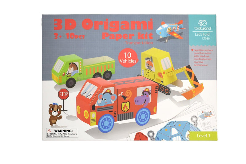 3D PAPER MODEL VEHICLES CRAFT KIT - John Cootes