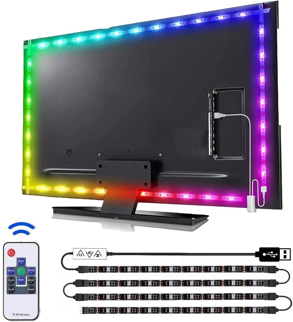 3M LED Strip Lights Rope Light for TV, Gaming and Computer (Lights Strip App with Remote Control) - John Cootes