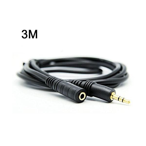3M Stereo Audio Headphone Extension Cable 3.5mm Male to 3.mm Female - John Cootes