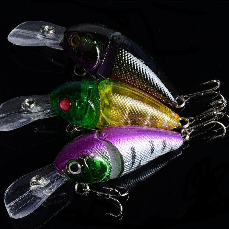 3x 8.5cm Popper Crank Bait Fishing Lure Lures Surface Tackle Saltwater - John Cootes