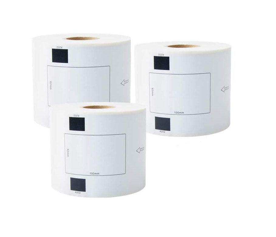 3X DK11202 DK 11202 Thermal Labels For Brother QL500 QL 560 570 580N 1060N ETC - John Cootes