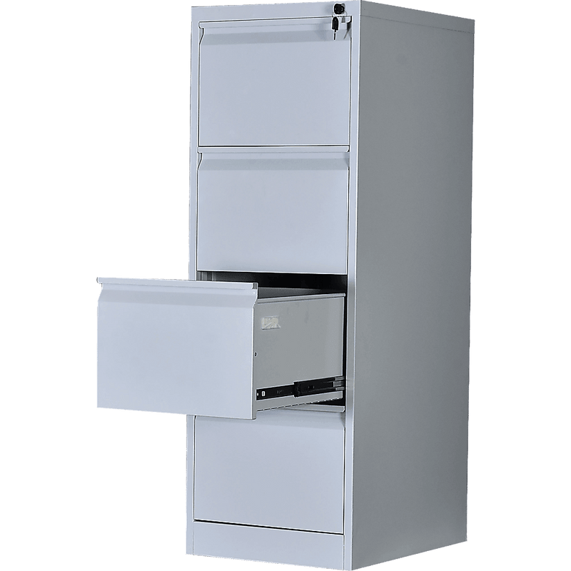 4-Drawer Shelf Office Gym Filing Storage Locker Cabinet - John Cootes
