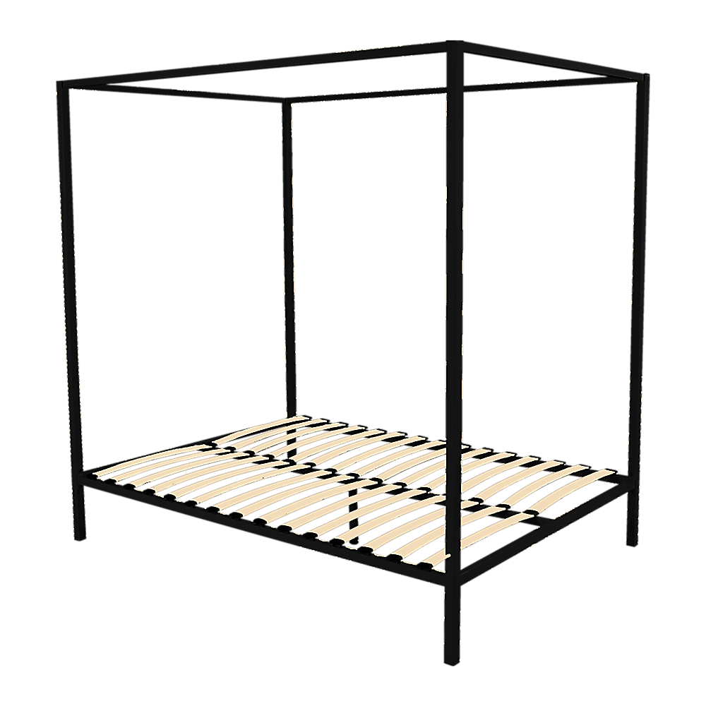 4 Four Poster Queen Bed Frame - John Cootes