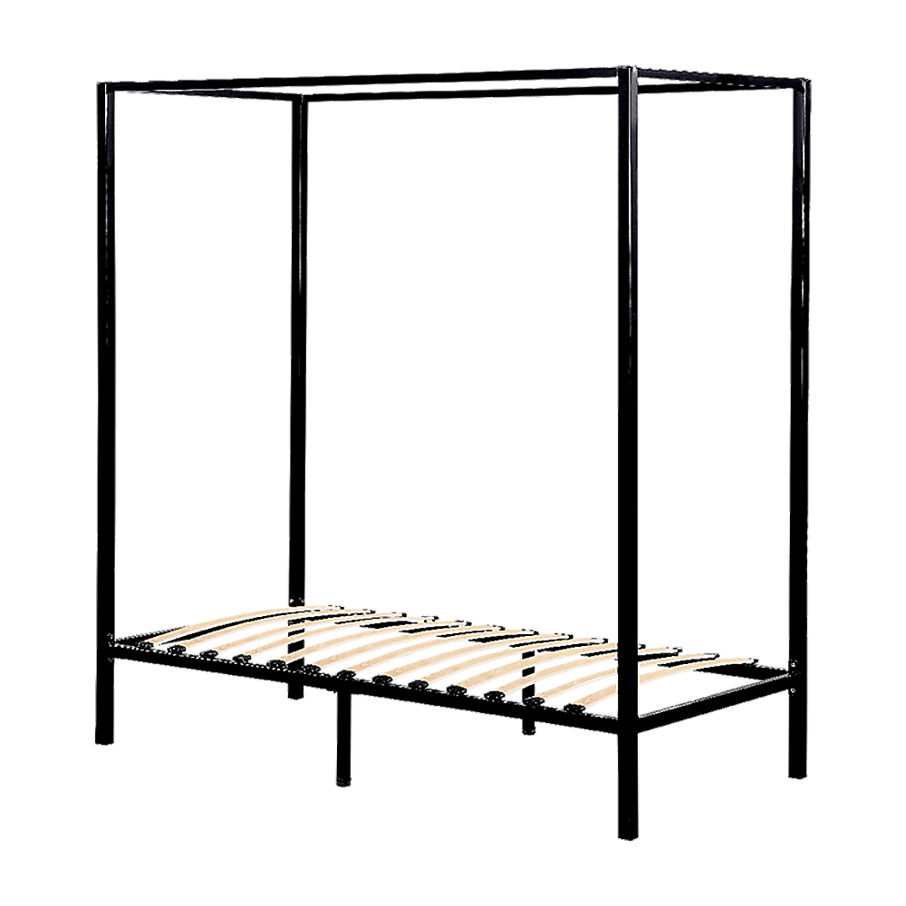 4 Four Poster Single Bed Frame - John Cootes