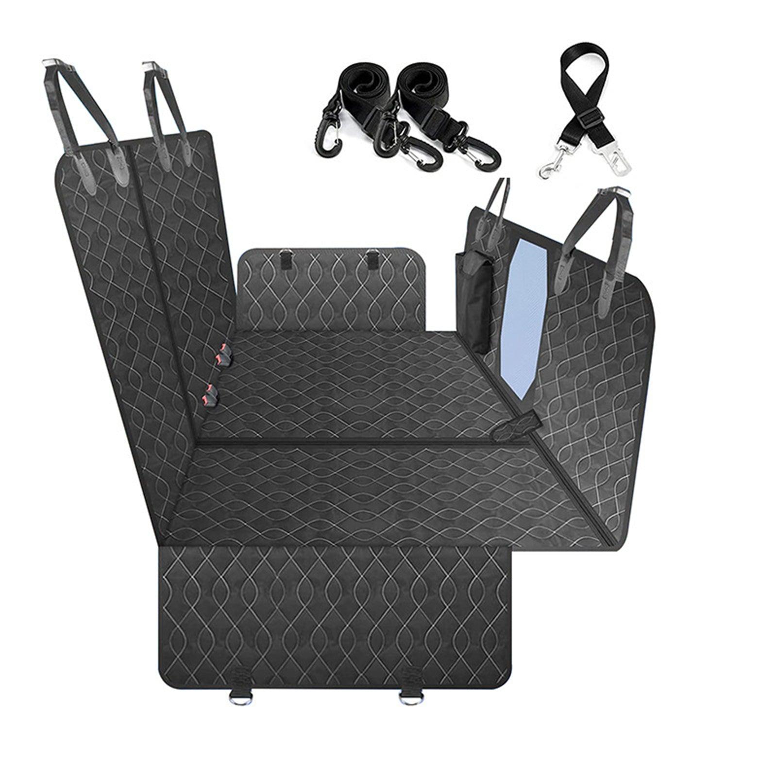 4-in-1 Multi-Function Car Back Seat Cover Pet Dog Waterproof Hammock Protective Pad - John Cootes