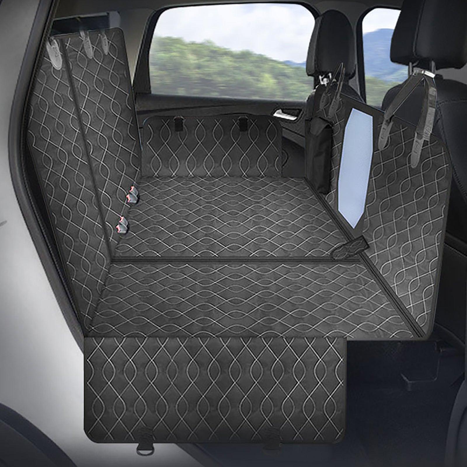 4-in-1 Multi-Function Car Back Seat Cover Pet Dog Waterproof Hammock Protective Pad - John Cootes