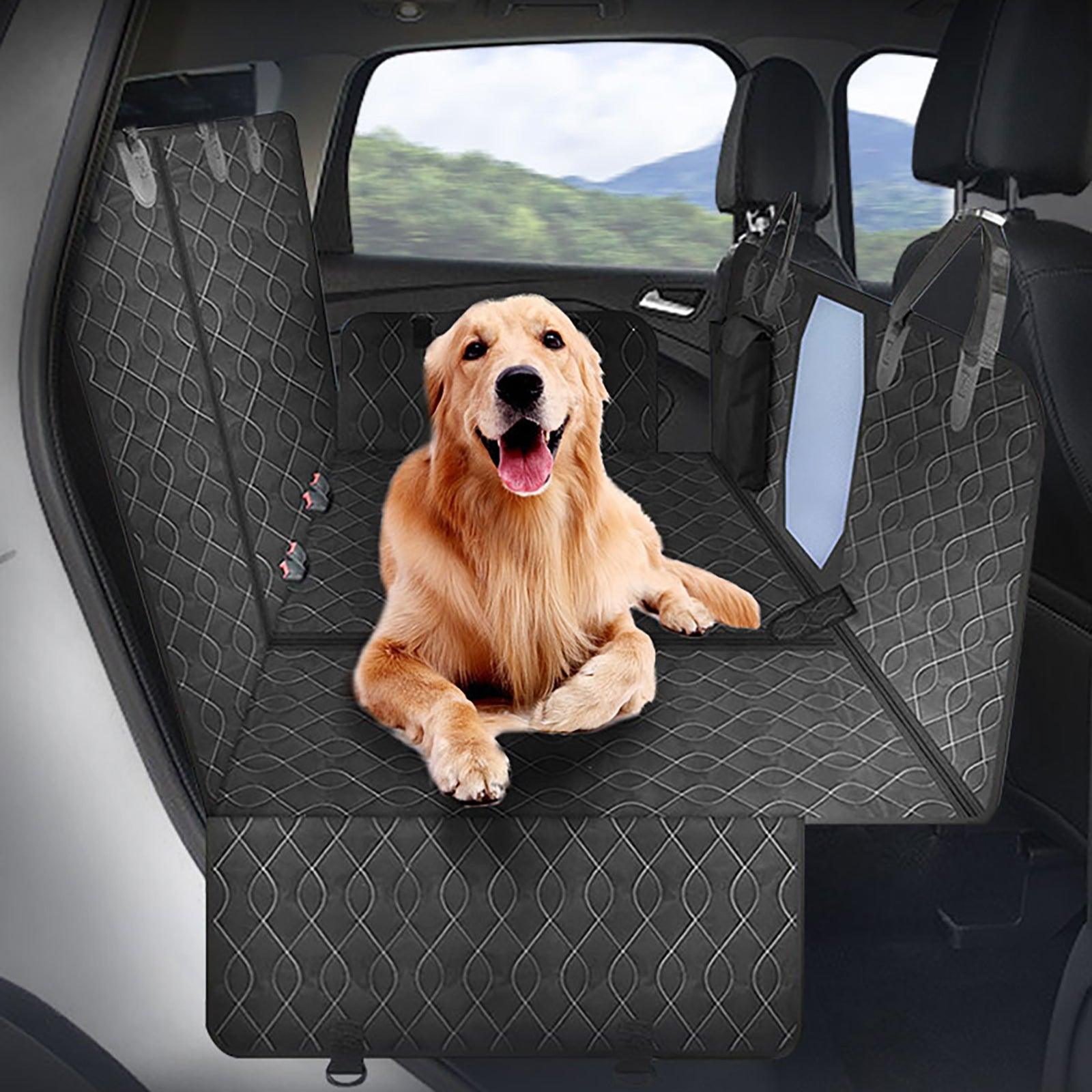4-in-1 Multi-Function Car Back Seat Cover Pet Dog Waterproof Hammock Protective Pad - John Cootes