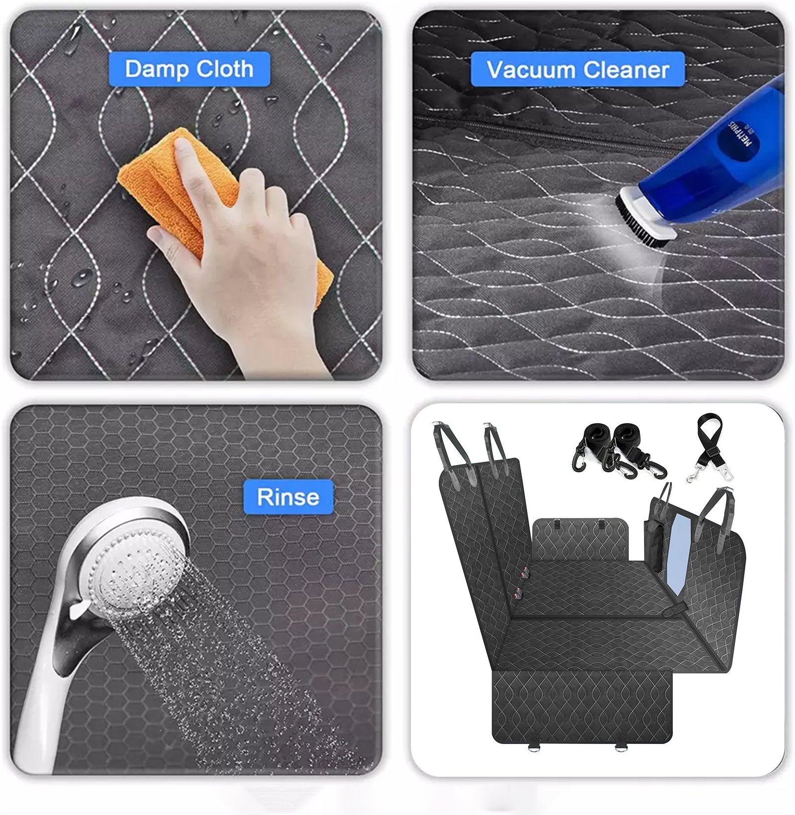 4-in-1 Multi-Function Car Back Seat Cover Pet Dog Waterproof Hammock Protective Pad - John Cootes