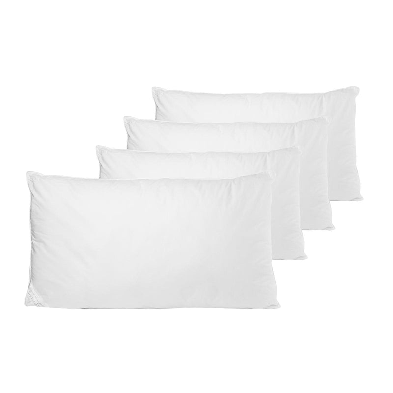 4 Pack Royal Comfort Cotton Cover 233TC Microfibre Luxury Signature Hotel Pillow - John Cootes
