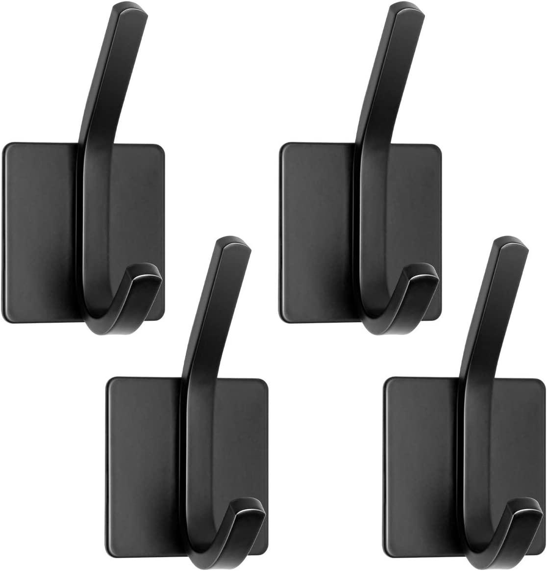 4 Pack Strong Self Adhesive Hooks for Kitchen and Bathroom - John Cootes