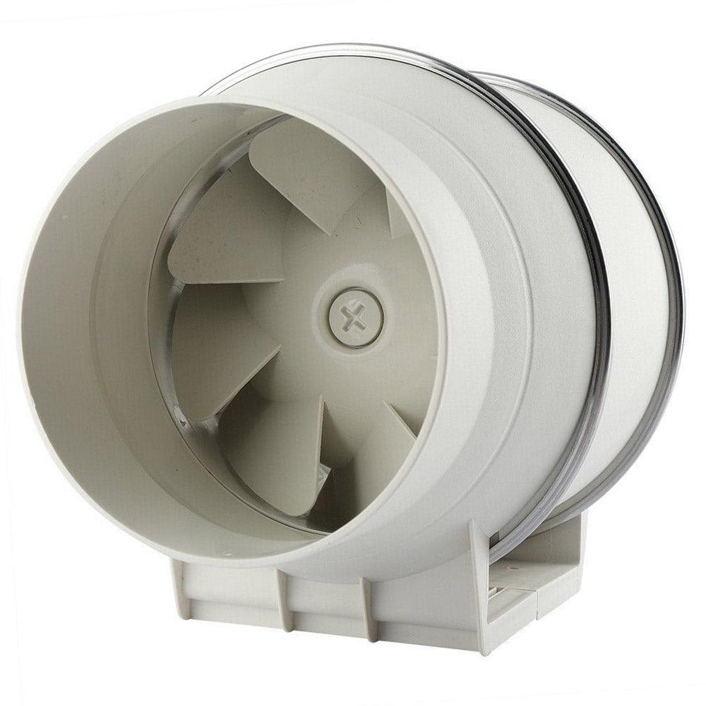 4'' Silent Extractor Fan Duct Hydroponic Inline Exhaust Vent Industrial - John Cootes