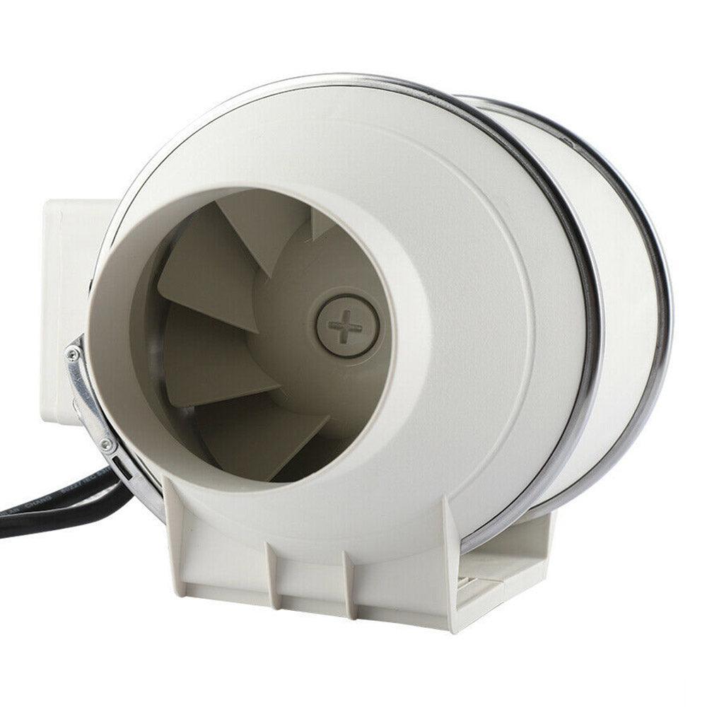 4'' Silent Extractor Fan Duct Hydroponic Inline Exhaust Vent Industrial - John Cootes