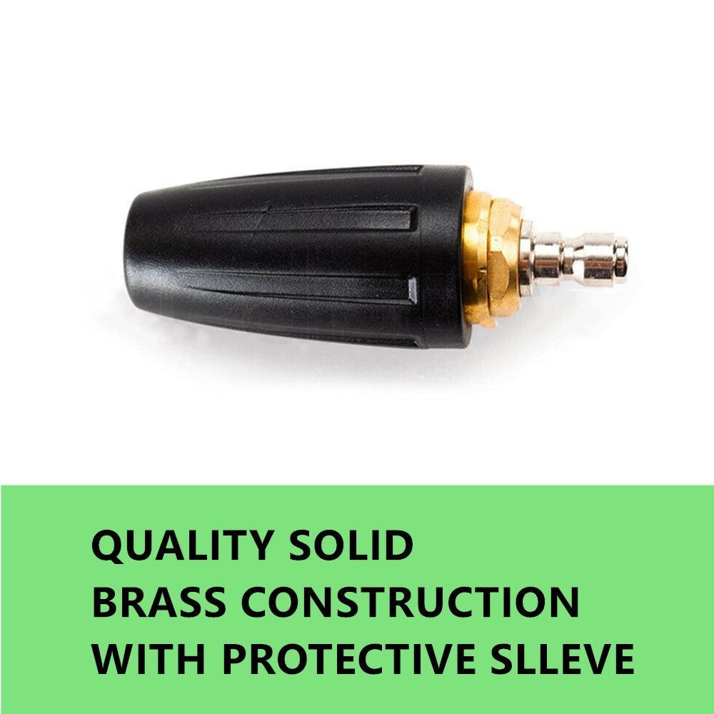4000PSI Pressure Washer Turbo Head Nozzle For High Pressure Water Cleaner 1/4'' - John Cootes