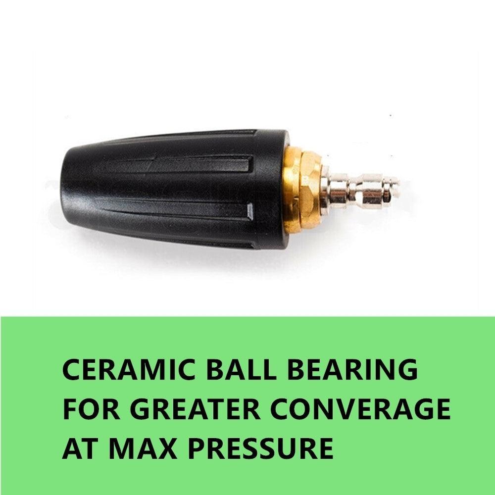 4000PSI Pressure Washer Turbo Head Nozzle For High Pressure Water Cleaner 1/4'' - John Cootes