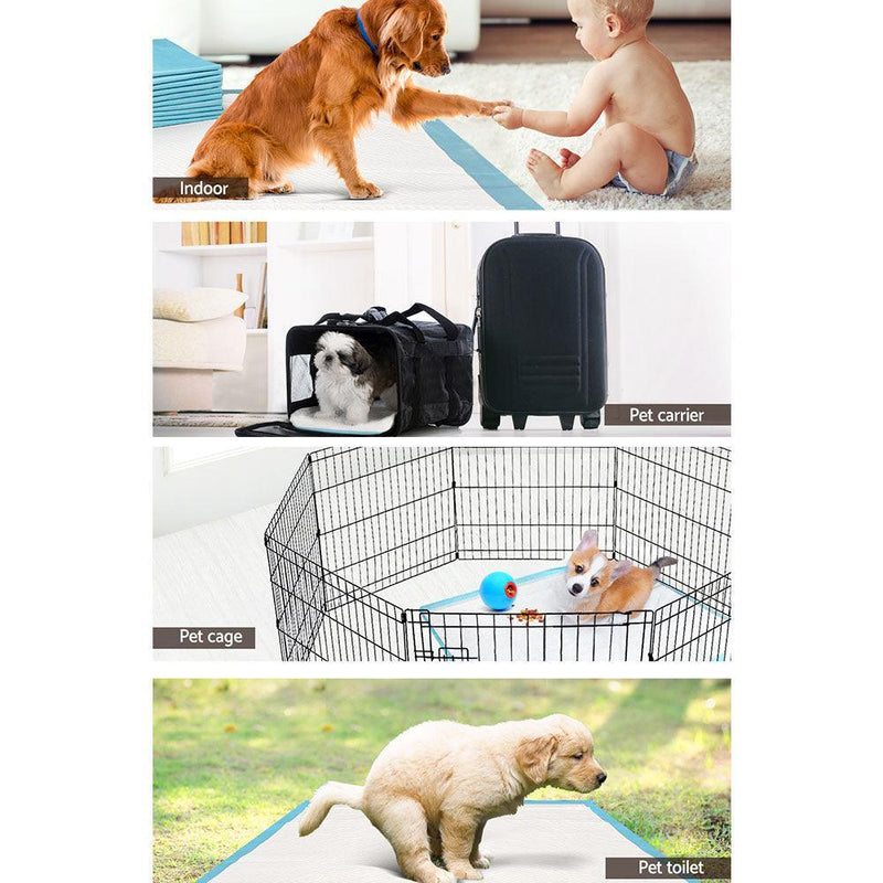 400pcs Puppy Dog Pet Training Pads Cat Toilet 60 x 60cm Super Absorbent Indoor Disposable - John Cootes