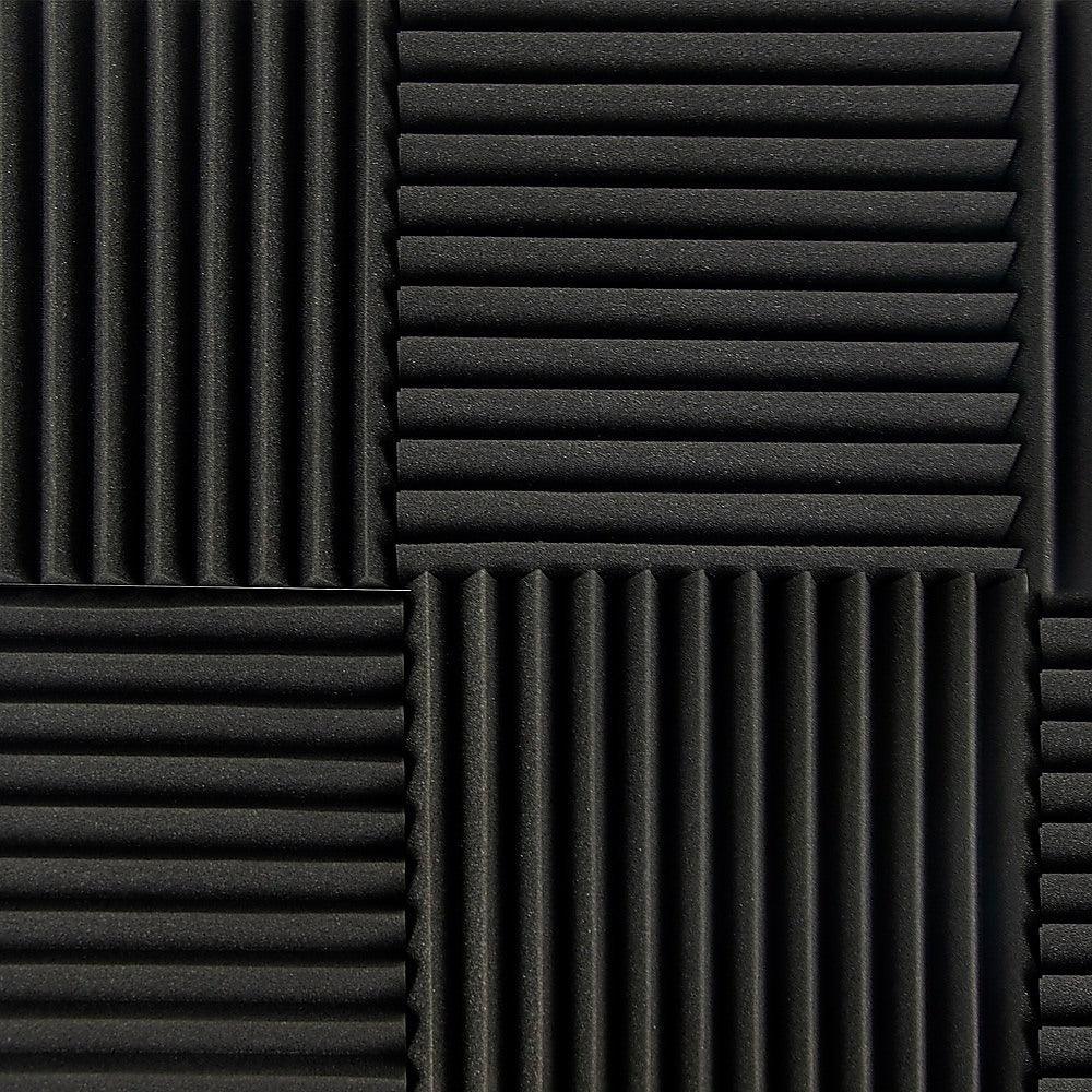 40pcs Studio Acoustic Foam Sound Absorbtion Proofing Panels Tiles Wedge 30X30CM - John Cootes