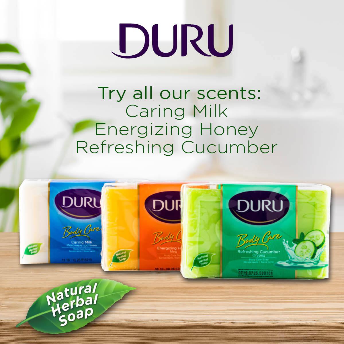 48 Pack Duru Nourish Body Soap 150g Natural Olive Oil - John Cootes