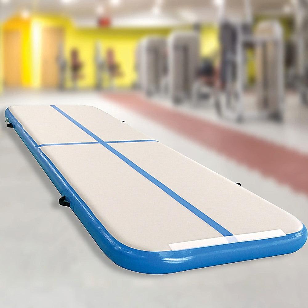 4m Inflatable Air Track Gym Mat Airtrack Tumbling Gymnastics Tumbling with Pump - John Cootes