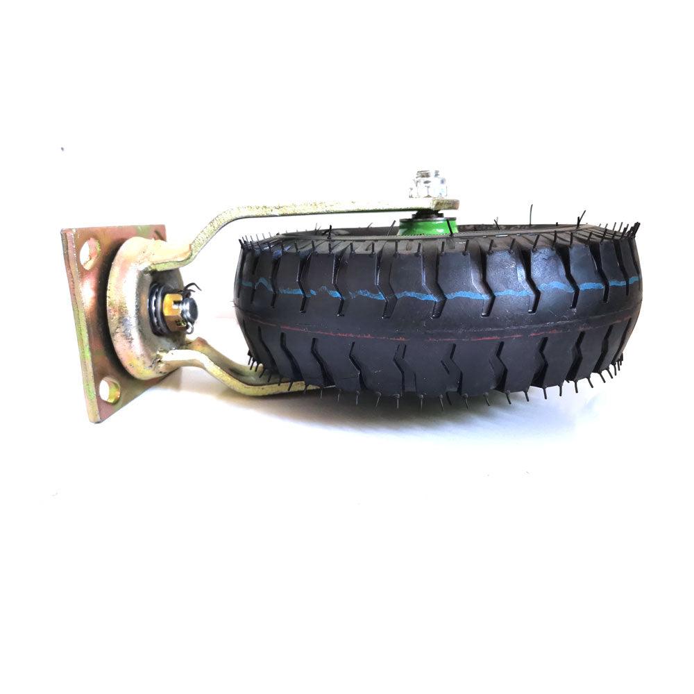 4x 10 Inch Swivel Castor Caster Pneumatic Tyres Wheels Trolley Cart Wheelbarrow - John Cootes