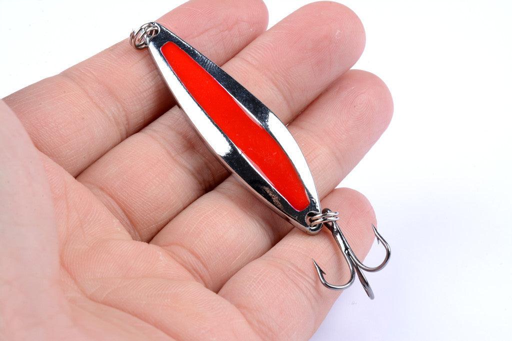 4x 10g Metal Spoon Fishing Hard Lure Spinner Spoon Baits - John Cootes