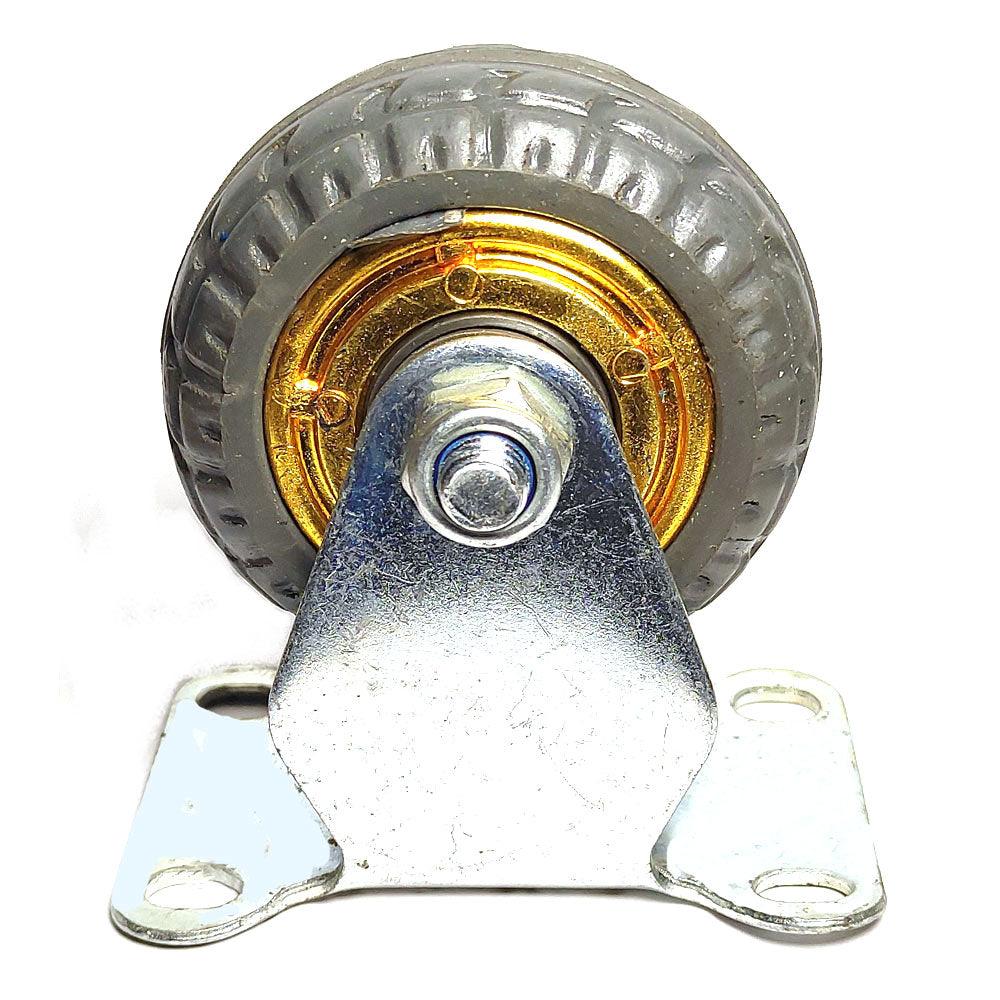 4x 3" Heavy Duty Industrial Swivel Brake Caster Wheel Wheels Castor 500KG Trolley - John Cootes