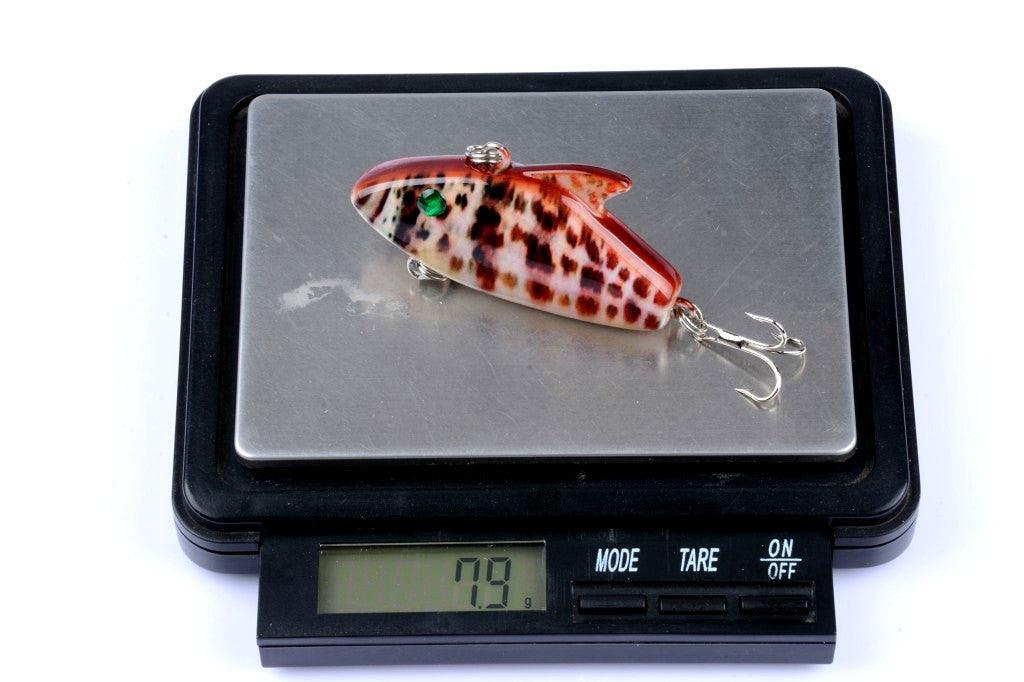 4x 5.5cm Vib Bait Fishing Lure Lures Hook Tackle Saltwater - John Cootes