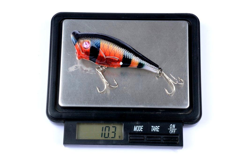 4X 6.5cm Popper Poppers Fishing Lure Lures Surface Tackle Fresh Saltwater - John Cootes