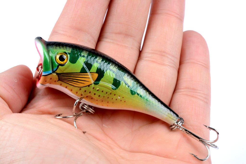 4X 6.5cm Popper Poppers Fishing Lure Lures Surface Tackle Fresh Saltwater - John Cootes