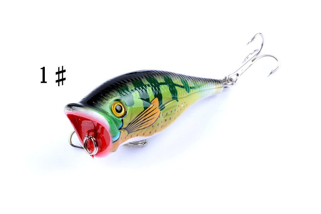 4X 6.5cm Popper Poppers Fishing Lure Lures Surface Tackle Fresh Saltwater - John Cootes