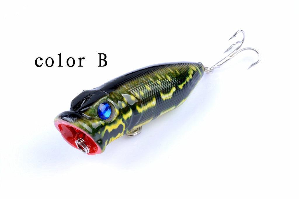 4X 6.5cm Popper Poppers Fishing Lure Lures Surface Tackle Saltwater - John Cootes