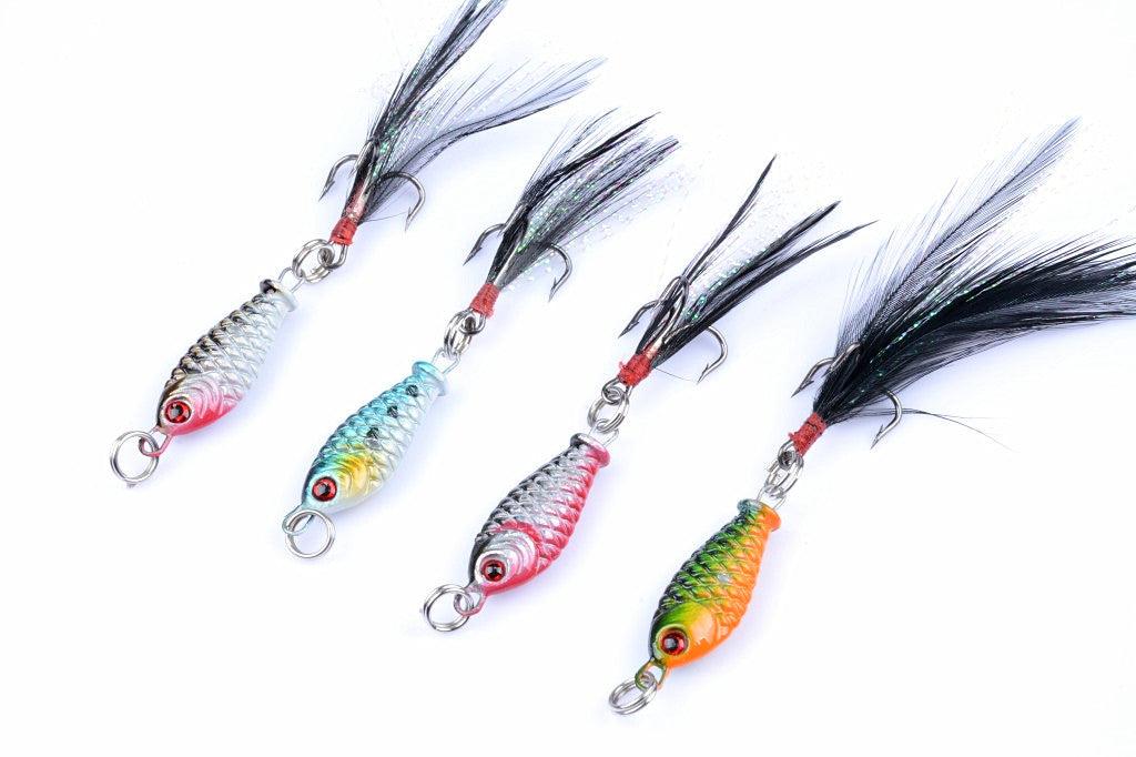 4x 6g Metal Spoon Fishing Hard Lure Spinner Spoon Baits - John Cootes