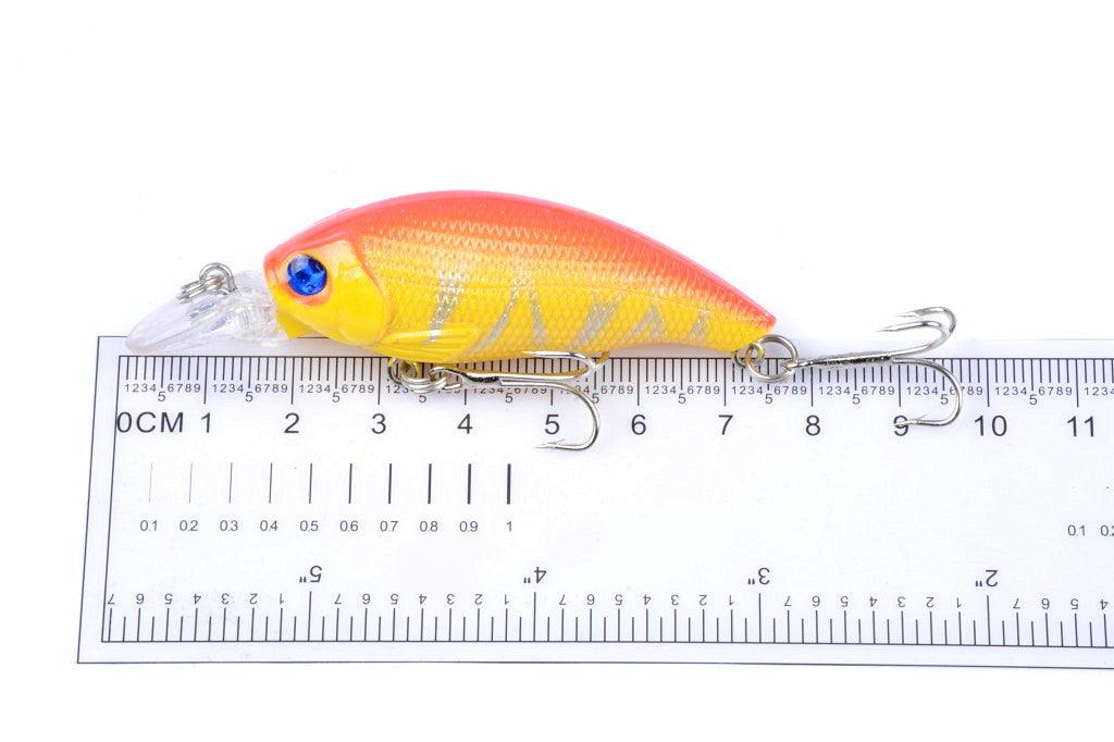 4x 7.5cm Popper Crank Bait Fishing Lure Lures Surface Tackle Saltwater - John Cootes